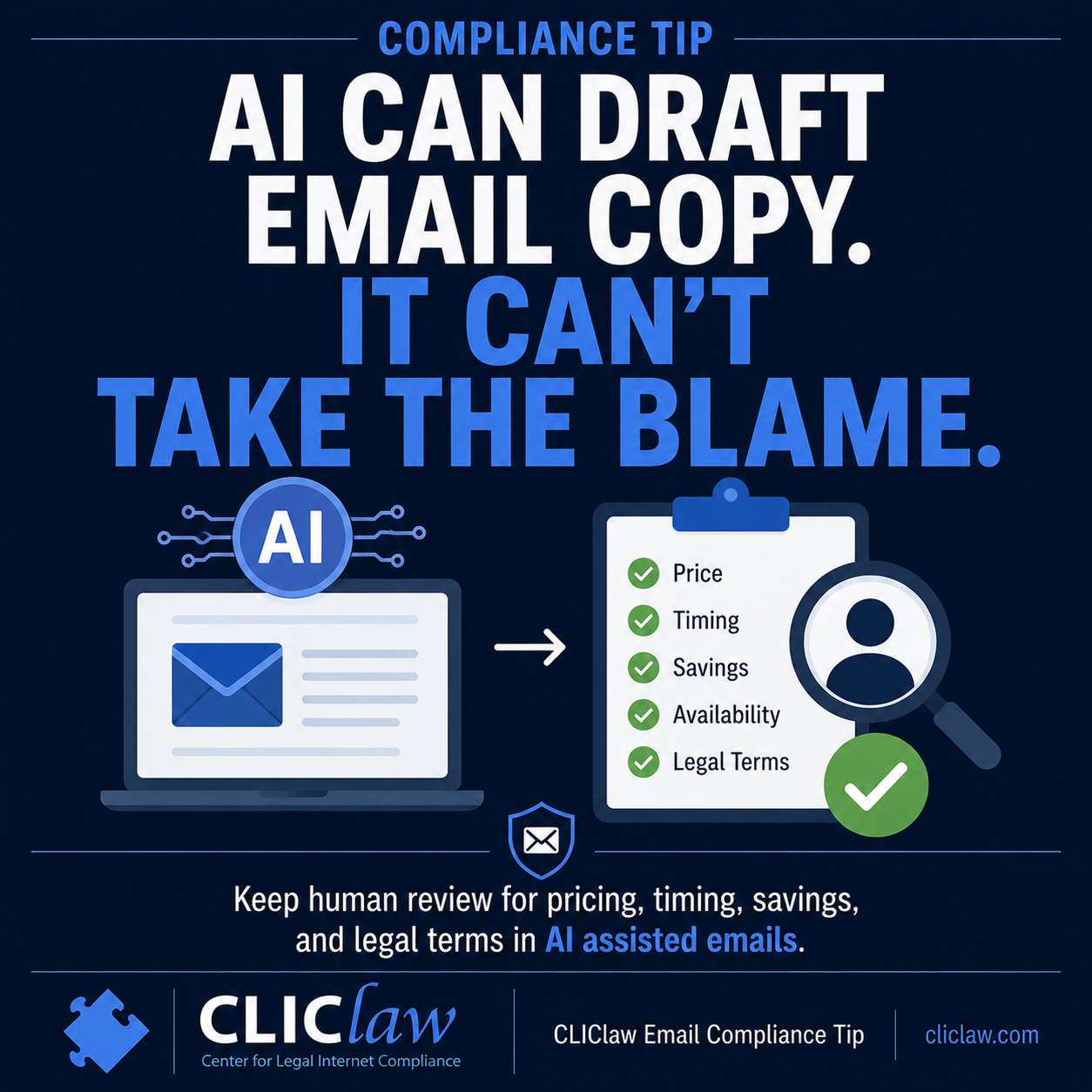Email Draf AI Can Draft Email Copy. It Can’t Take the Blame - CLIClaw